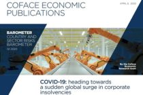 Barómetro COFACE – Impacto económico del Covid-19 en el primer trimestre 2020 por Países y Actividades