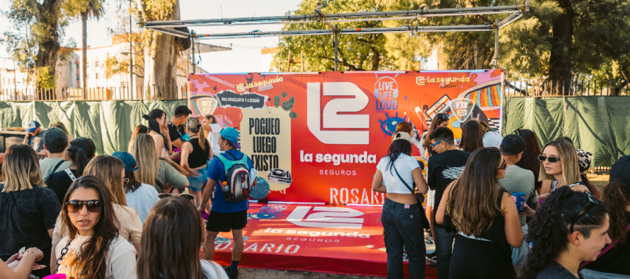 La Segunda Seguros fue la aseguradora oficial del festival Bandera