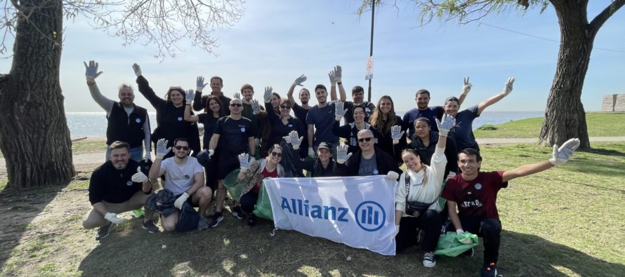 Allianz Argentina se sumó al World Cleanup Day 2024