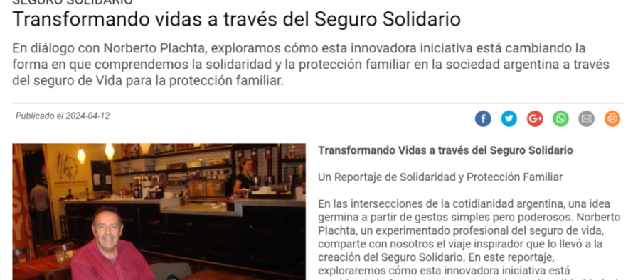 Transformando vidas a través del Seguro Solidario